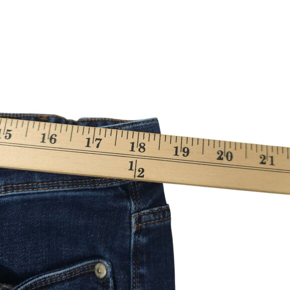 J Jill Authentic Fit Slim Ankle Jeans Womens 18 Stretch Waist Mid Rise Denim - Picture 13 of 15